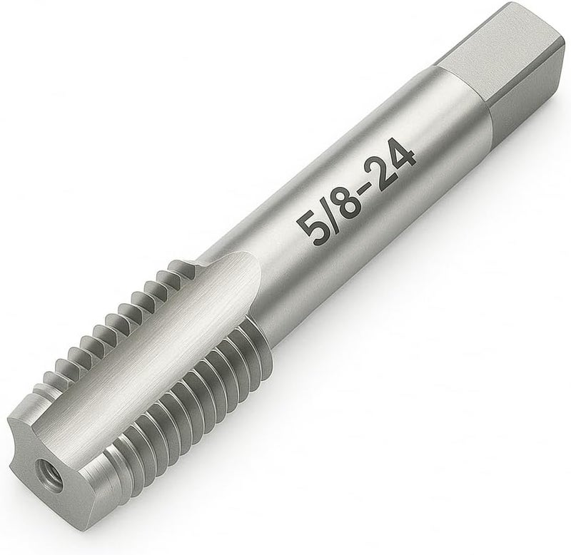 Yamesh 5/8"-24 SAE Thread Tap – 6542 HSS Thread Maker for Internal Thread Repair and Fabrication - Image 1